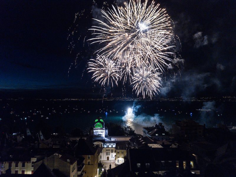 © Feuerwerk am 14. Juli - Ville d'Evian