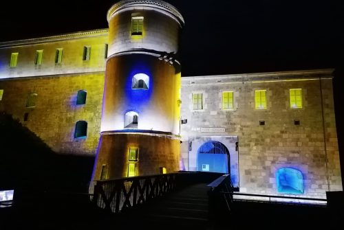 Ton und Licht am Fort l'Écluse