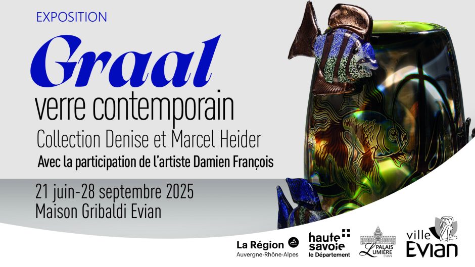 © Ausstellung " Graal", Zeitgenössisches Glas - Sammlung Denise und Marcel Heider._Évian-les-Bains - Ville d'Evian